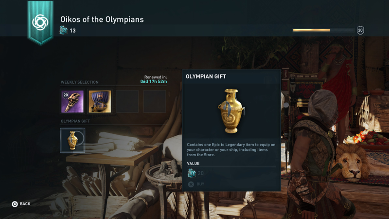 Illustration for article titled Ubisoft Explains Assassin’s Creed Odyssey’s Microtransactions And Some Of The Math Behind Them